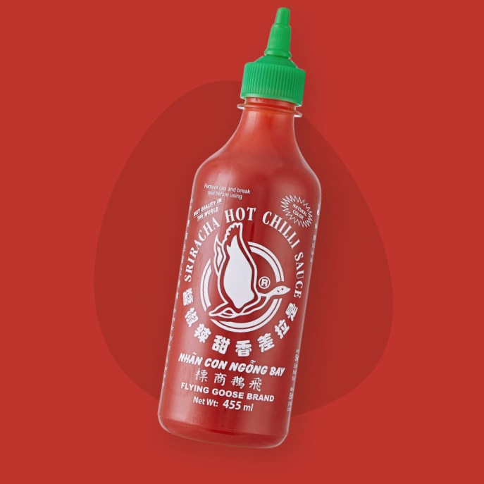 Sauce chili pimentée Sriracha