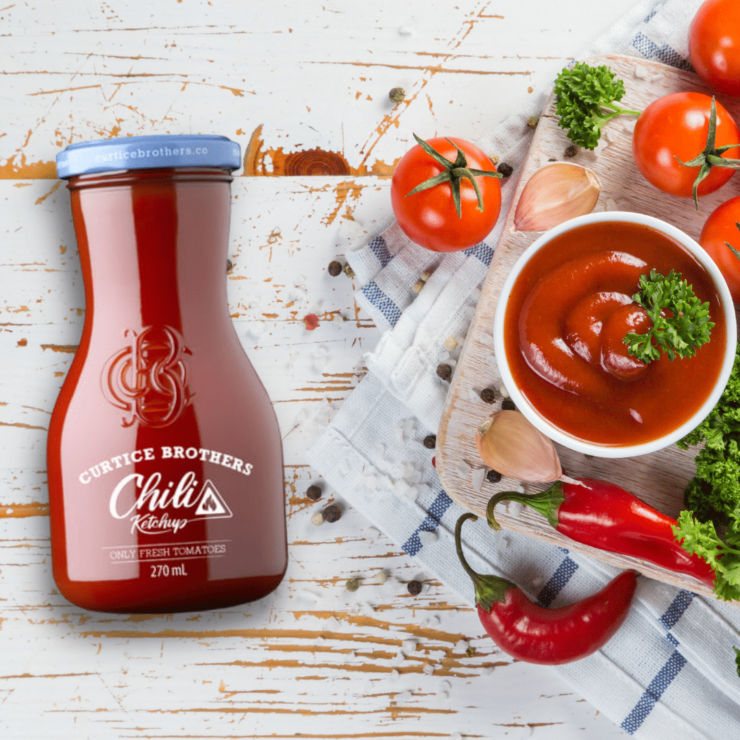 CHILI KETCHUP • CURTICE BROTHERS Quelle Sauce